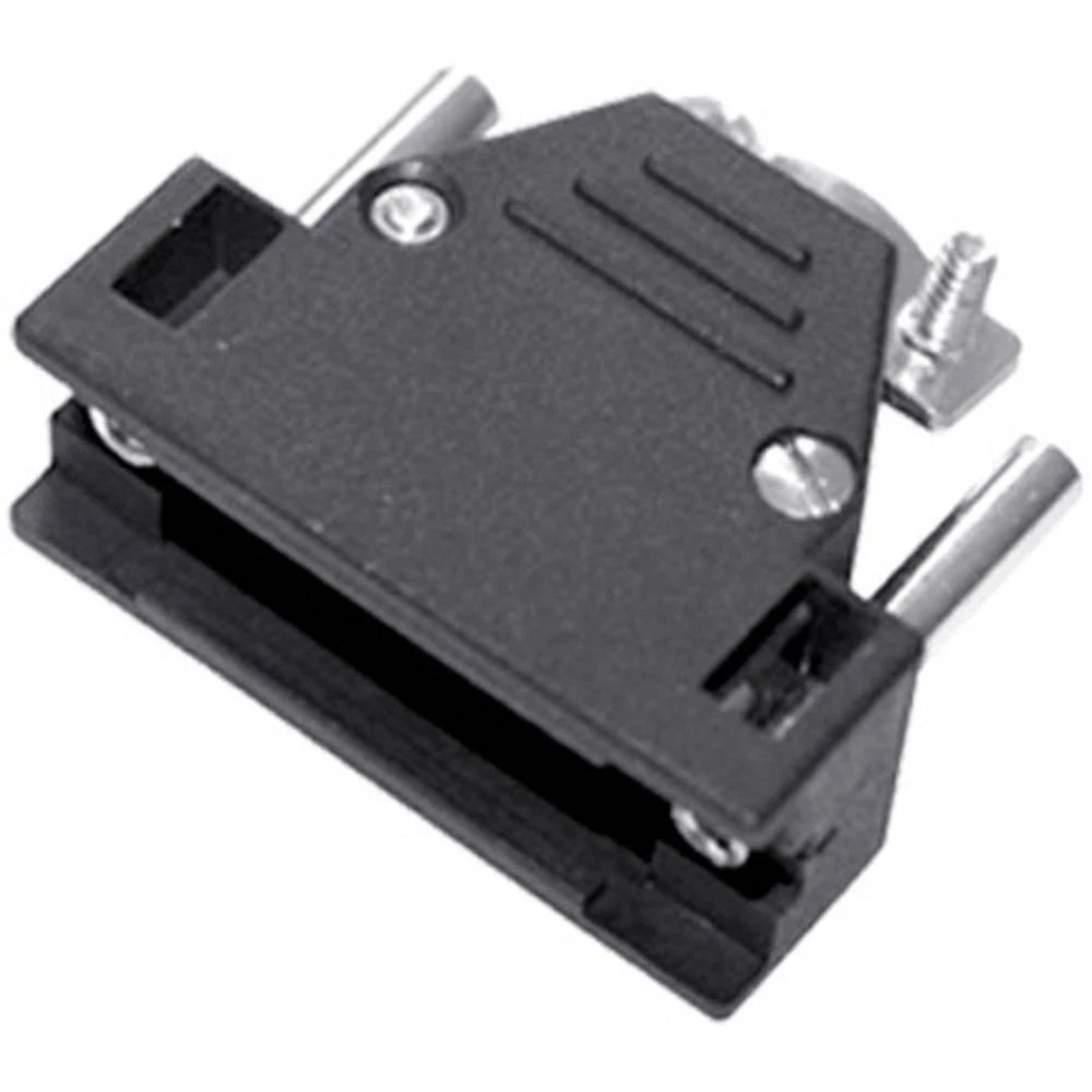 D-SUB kućište Broj polova: 25 Umjetna masa ojačana staklenim vlaknima, otporna na udare 180 ° Crna encitech ED-D25TF-K 1 ST slika