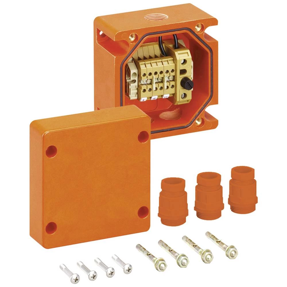 Spelsberg 86220401  razvodna kutija  (D x Š x V) 115 x 115 x 93 mm narančasta IP66 1 St. slika