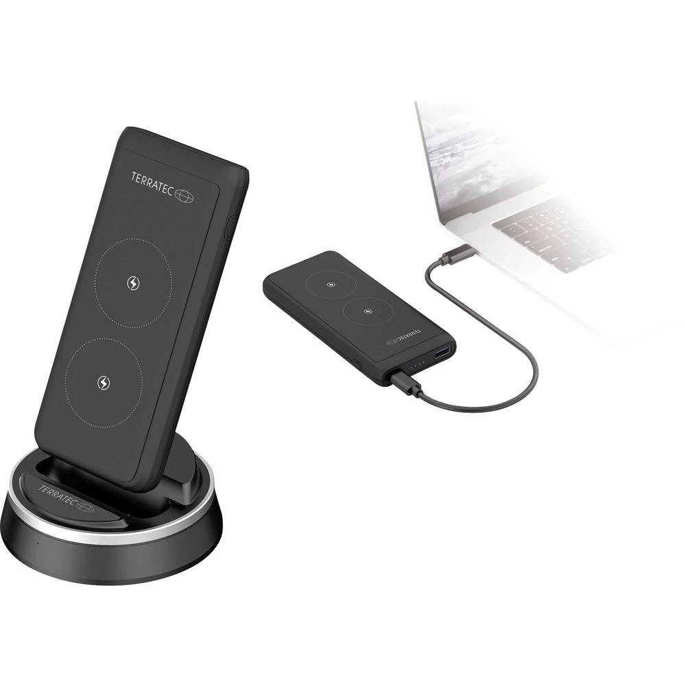 Terratec PD-100 dock USB stanica za punjenje mobitela crna slika