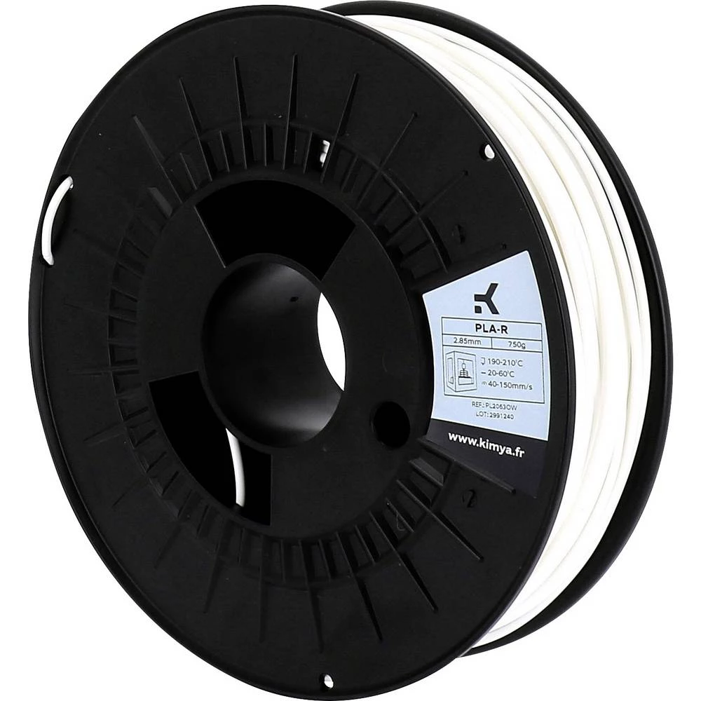 3D pisač filament Kimya PL2063OW PLA 2.85 mm Bijela 750 g slika