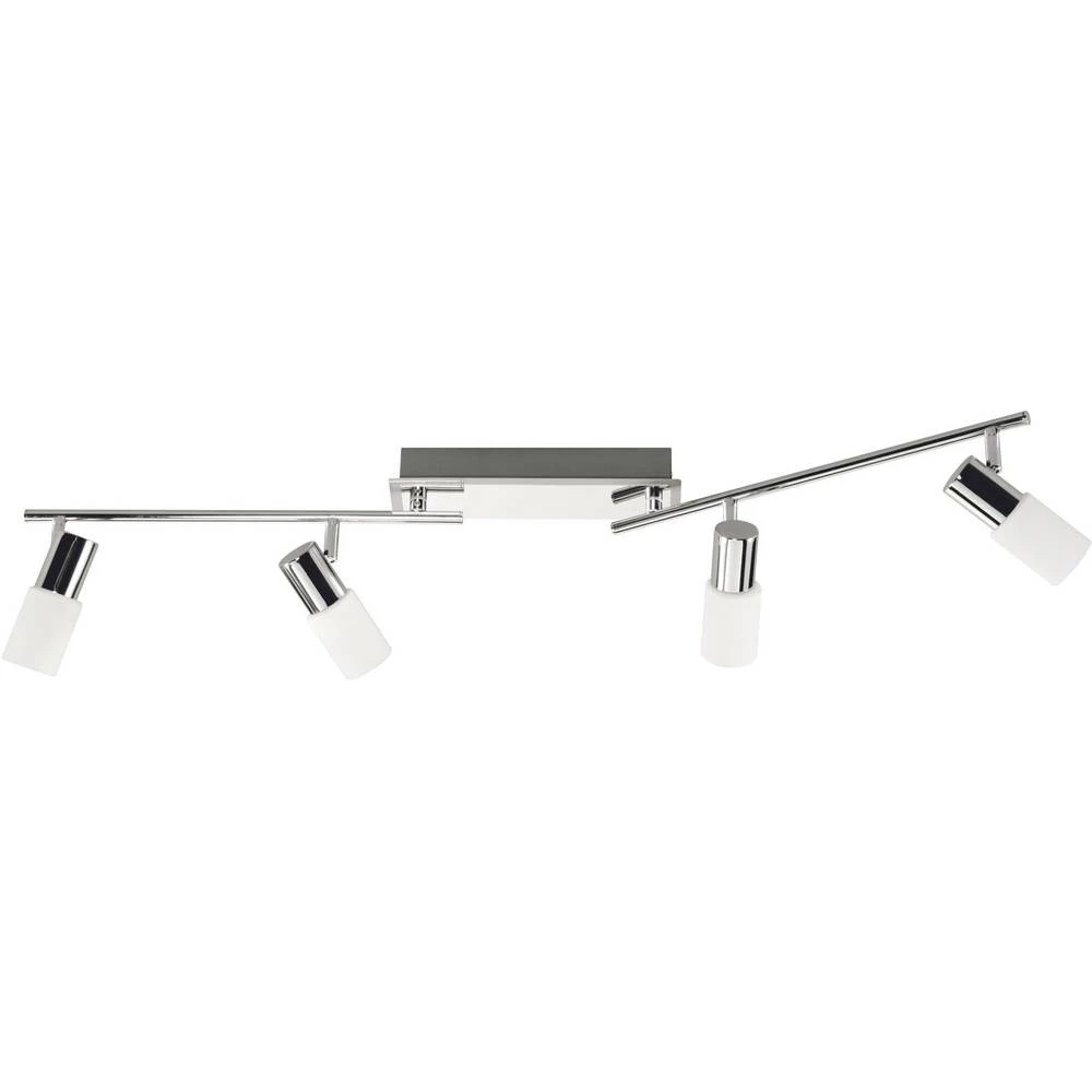 LED stropni reflektor 20 W Toplo-bijela ACTION BAS 767704540000 Nikal (mat), Krom boja slika