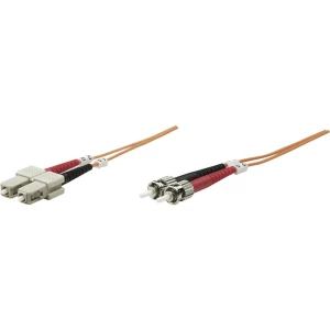 Staklena vlakna Svjetlovodi Priključni kabel [1x Muški konektor ST - 1x Muški konektor SC] 50/125 µ Multimode OM2 2 m Inte slika