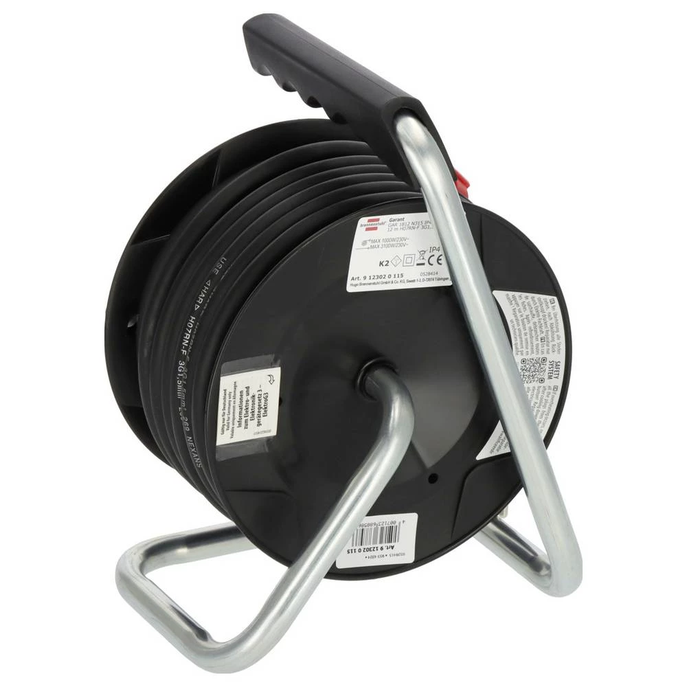 Brennenstuhl 9123020115 kabelski bubanj 12 m crna slika
