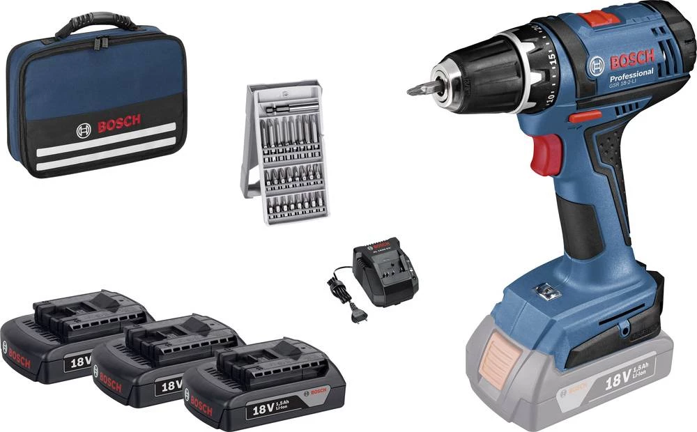 Bosch Professional GSR 18-2-LI LiIon Akumulator 0615990J50 slika