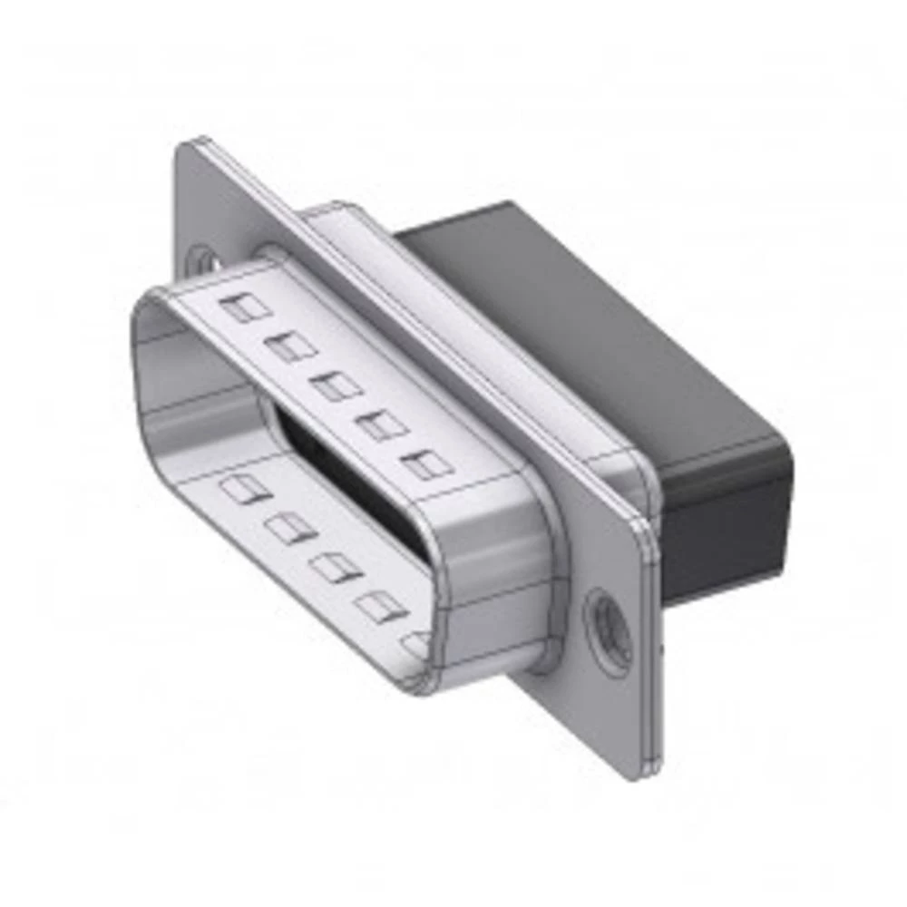 D-SUB utikač 180 ° Broj polova: 15 Krimpanje DELTRON SWISS 1 ST slika