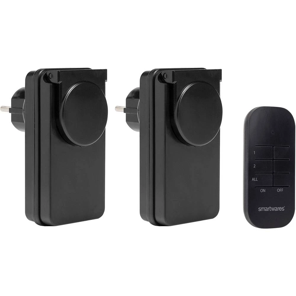 Bežični prekidač-set Vanjsko područje 1000 W Smartwares SH4-99650 slika