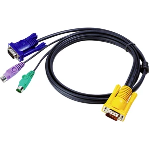 ATEN KVM priključni kabel [1x muški konektor vga - 1x muški konektor vga, muški konektor PS/2] 1.20 m slika