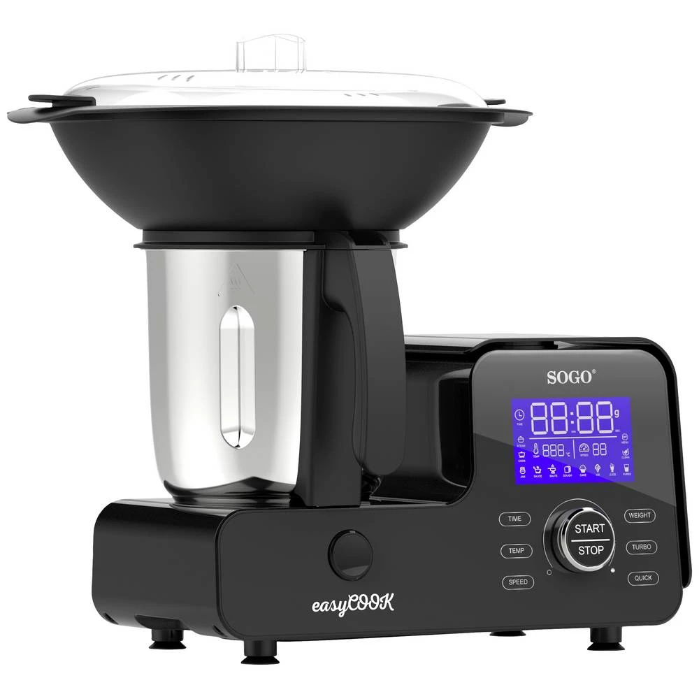SOGO Human Technology  kuhinjski aparat 1500 W crna, plemeniti čelik slika