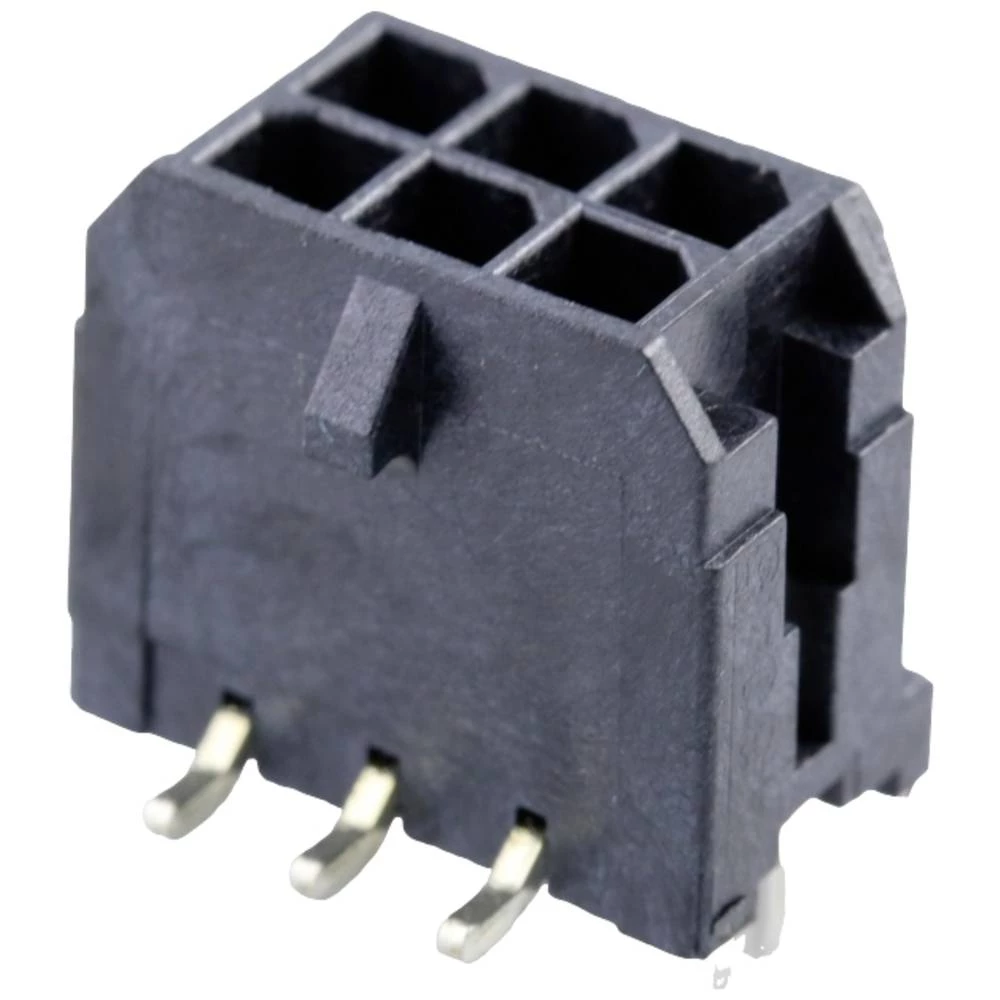 Molex ugradna standardna letva s muškim kontaktima Ukupan broj polova 6 Raster: 3.00 mm 430450616 1 St. Tape on Full ree slika