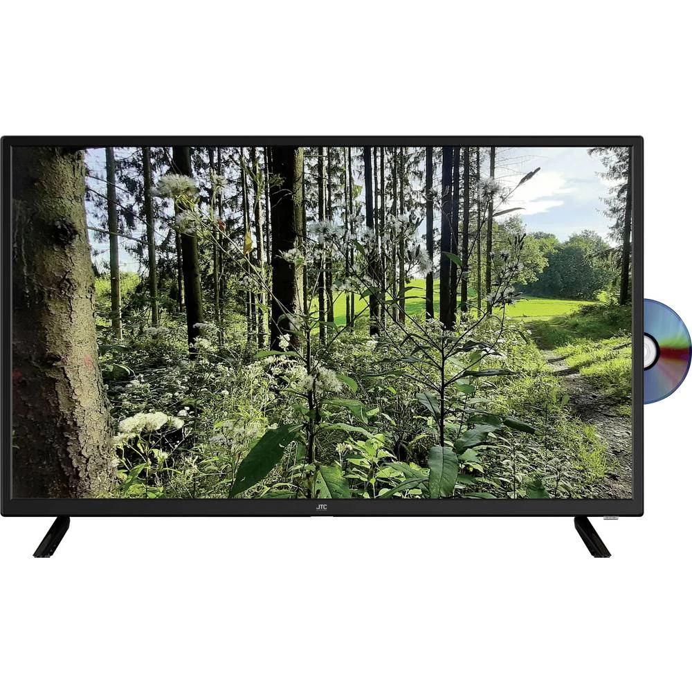 JTC D32H3170MLM LED-TV 80 cm 32 palac Energetska učinkovitost 2021 F (A - G) DVB-T2, dvb-c, dvb-s, hd ready, DVD-player, ci+ crna slika
