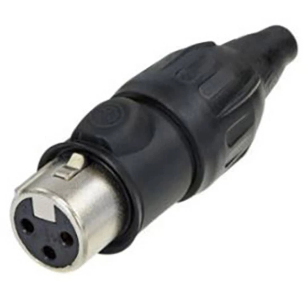 XLR utični konektor Konektor, ravni Broj polova: 3 Neutrik 1 ST slika