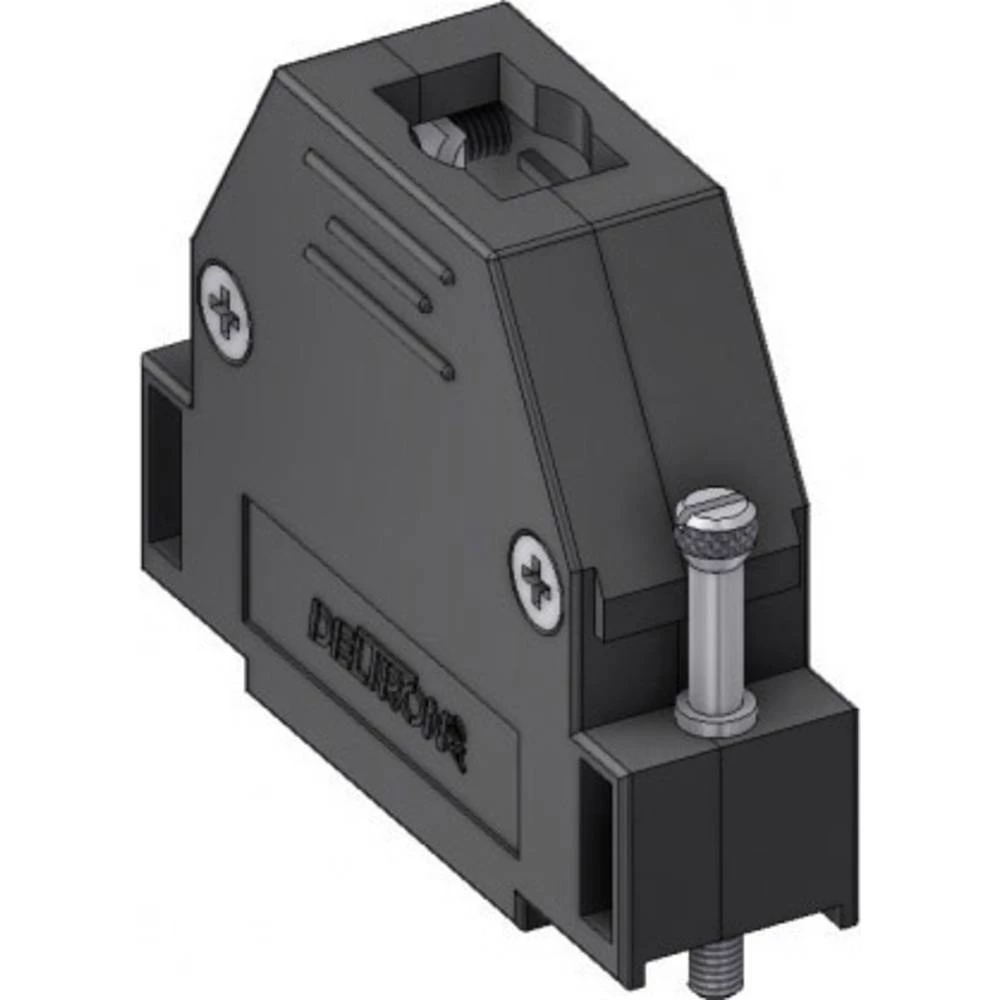 D-SUB kućište Broj polova: 37 Plastika 180 ° Crna DELTRON SWISS 1 ST slika