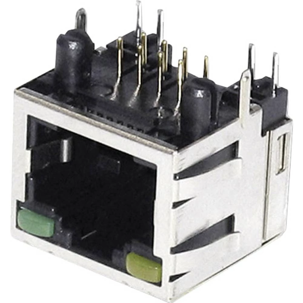 Ženski konektor, horizontalna ugradnja M8L1G1 Metalna econ connect M8L1G1 1 ST slika