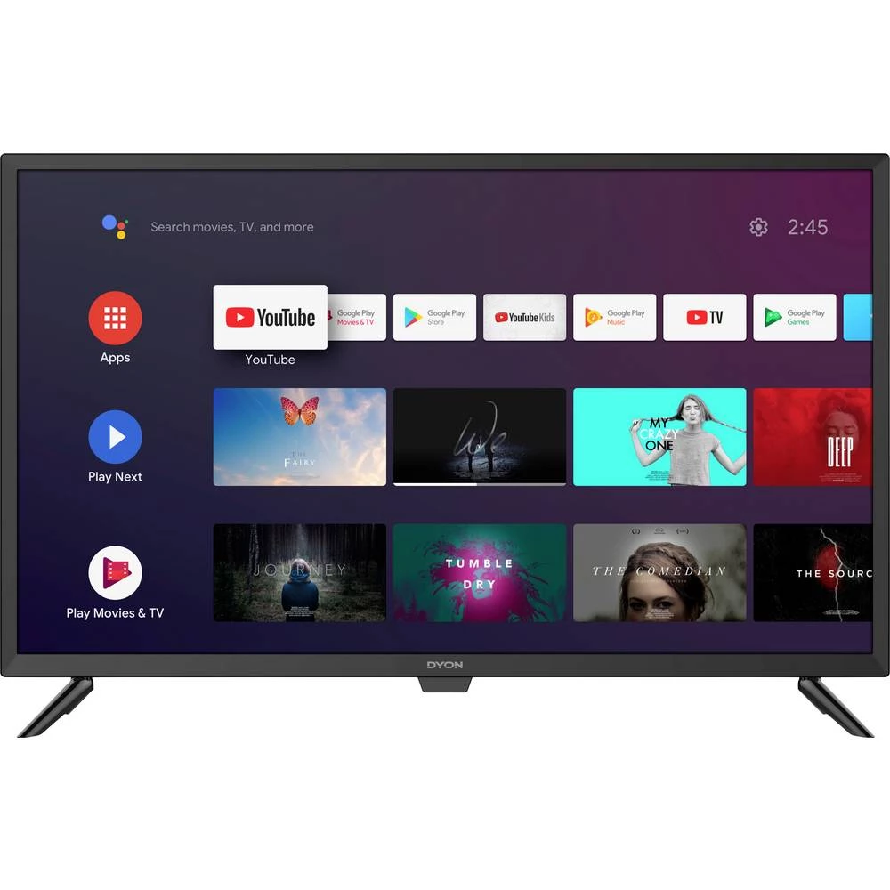 Dyon Smart 32 AD LED-TV 80 cm 31.5 palac Energetska učinkovitost 2021 G (A - G) DVB- slika
