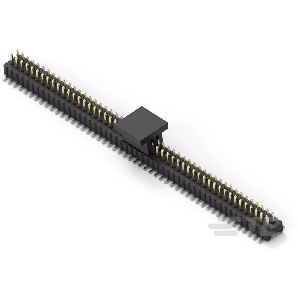 TE Connectivity ugradna standardna letva s muškim kontaktima 2331928-1 1 St. Tube slika