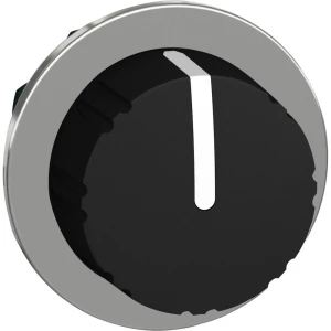 Schneider Electric ZB4FD89 prednji element za biračku sklopku plosnat, ponovno postavljiv (Ø) 30.5 mm  krom boja, crna 1 St. slika