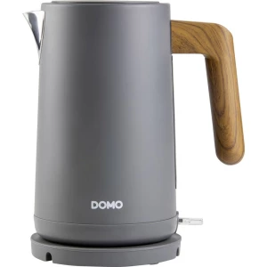DOMO WASSERKOCHER kuhalo za vodu mat-siva Kapacitet: 1.7 l slika