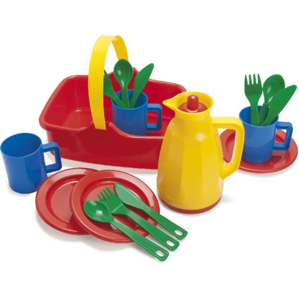 Košara za piknik f. 3 osobe, 18 komada, a. Ks slika