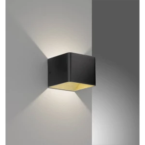 Fischer & Honsel Dan 30342 LED zidna svjetiljka 4.5 W  toplo bijela crna/zlatna slika