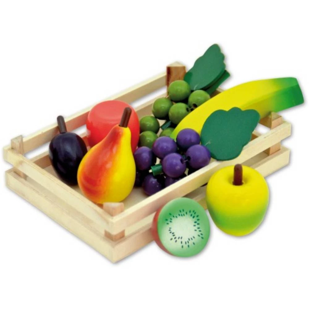 Vedes Tanner-Holzobst in Obststeige, 9-teilig 9668 slika