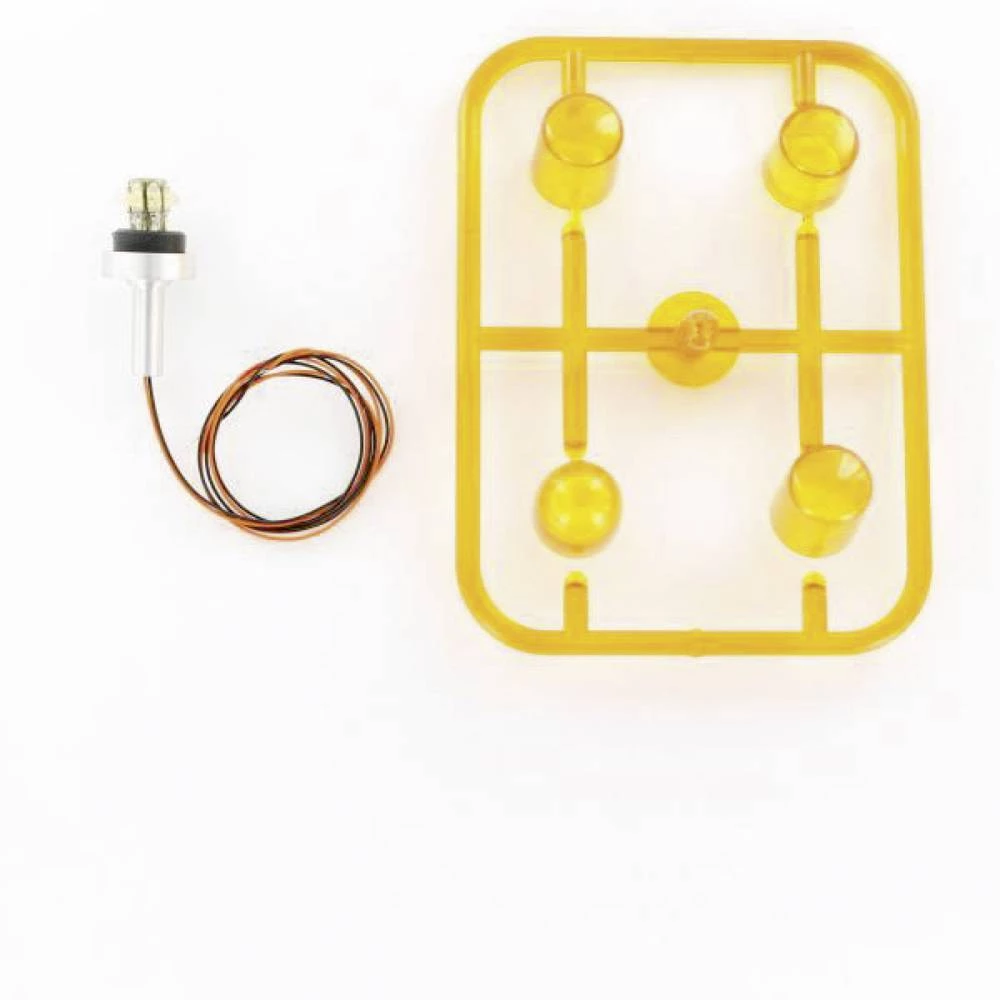 Carson Modellsport 500907579 1:14 SMD rotirajuća svjetiljka narančasta okomita 1 ST slika