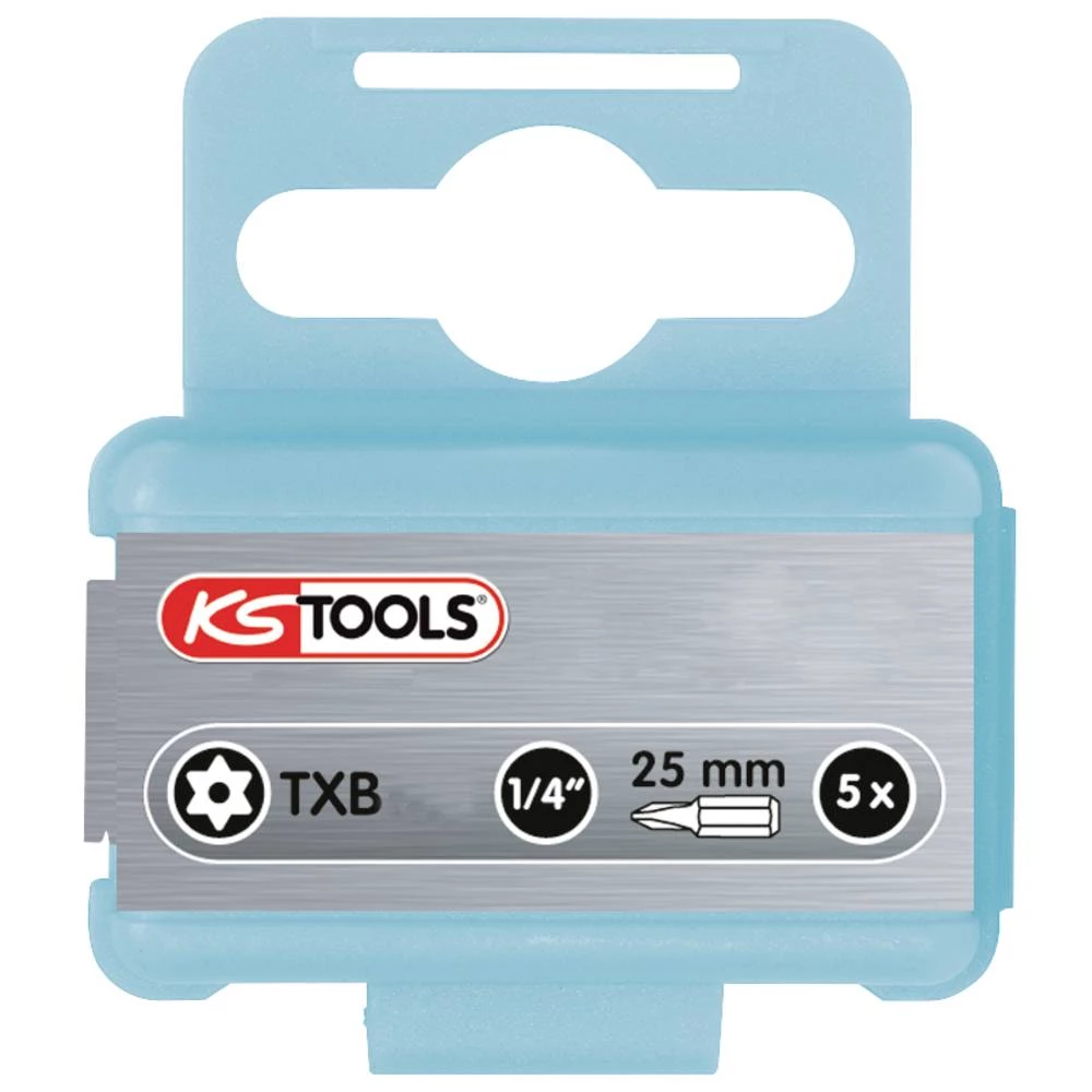 KS Tools 910.2365 9102365 Torx bit TB 40 nehrđajući čelik V2A nehrđajući C 6.3 5 St. slika