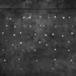 Konstsmide proširjenje za sustav svjetlosnog lanca ledena kiša 24 v svjetlosna zavjesa toplo bijela