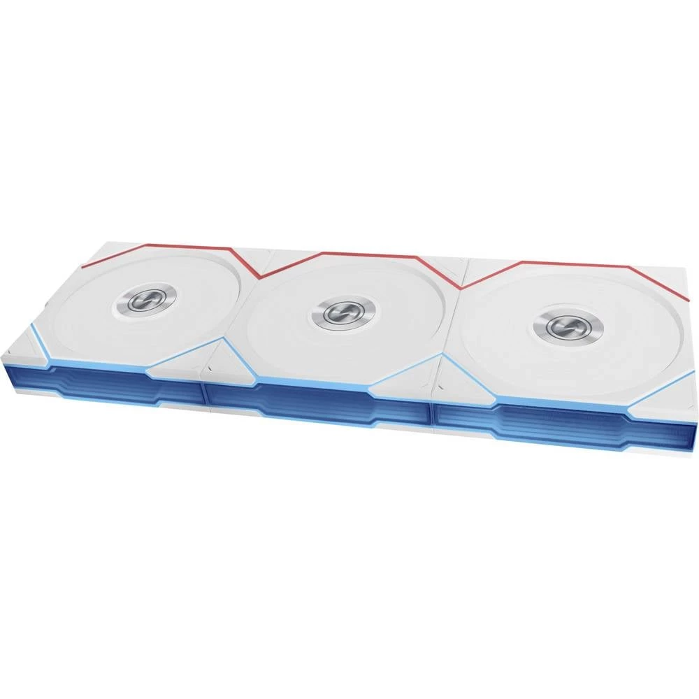 Lian Li Lian Li UNI FAN TL Wireless Lüfter, ARGB, PWM, 3er-Pack - Reverse Blade, 120mm ventilator za PC kućište bijela ( slika