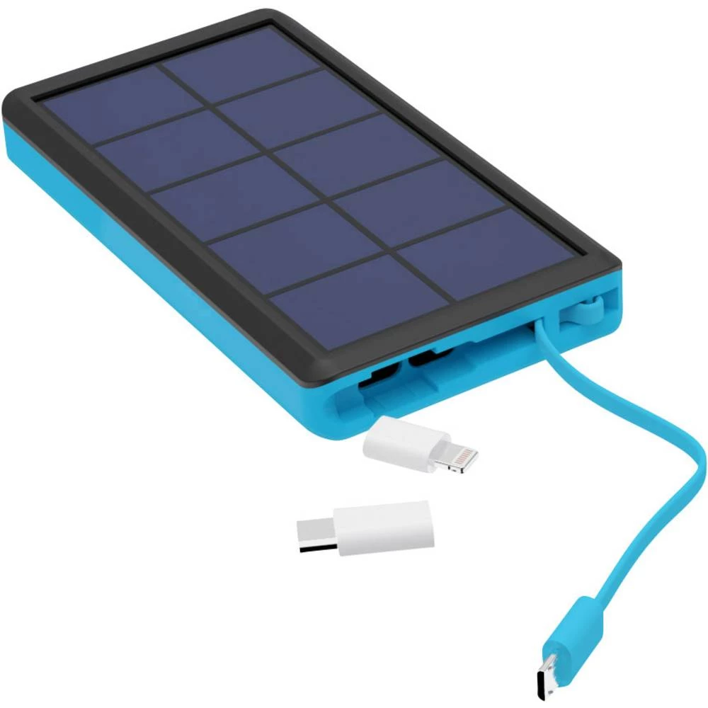Solarni punjač Xlayer Powerbank Plus 215772 Struja za punjenje (maks.) 220 mA Kapacitet (mAh, Ah) 10000 mAh slika