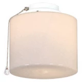Svjetiljka za stropni ventilator CasaFan 1B WE ZYLINDER GESCHL. Opalno staklo (sjajno)