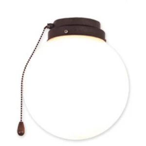 Svjetiljka za stropni ventilator CasaFan 1K BA KUGEL Opalno staklo (sjajno) slika