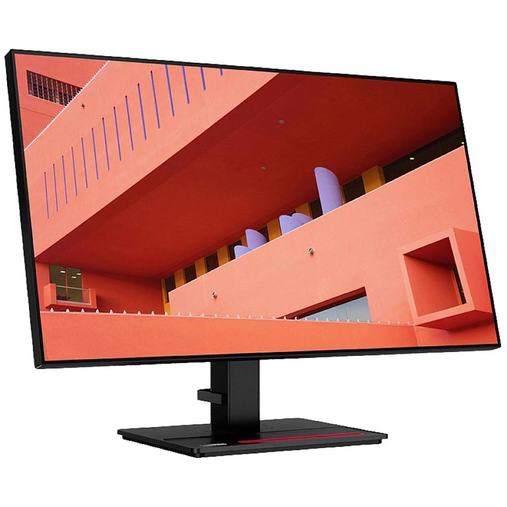 Lenovo ThinkVision P27h-20 LED zaslon 68.6 cm (27 palac) Energetska učinkovitost 2021 F (A - G) 2560 x 1440 piksel QHD 6 ms HDMI™, DisplayPort, USB-C®, USB 3.2 gen. 1 (USB 3.0), LAN (10/100/1000 MB... slika