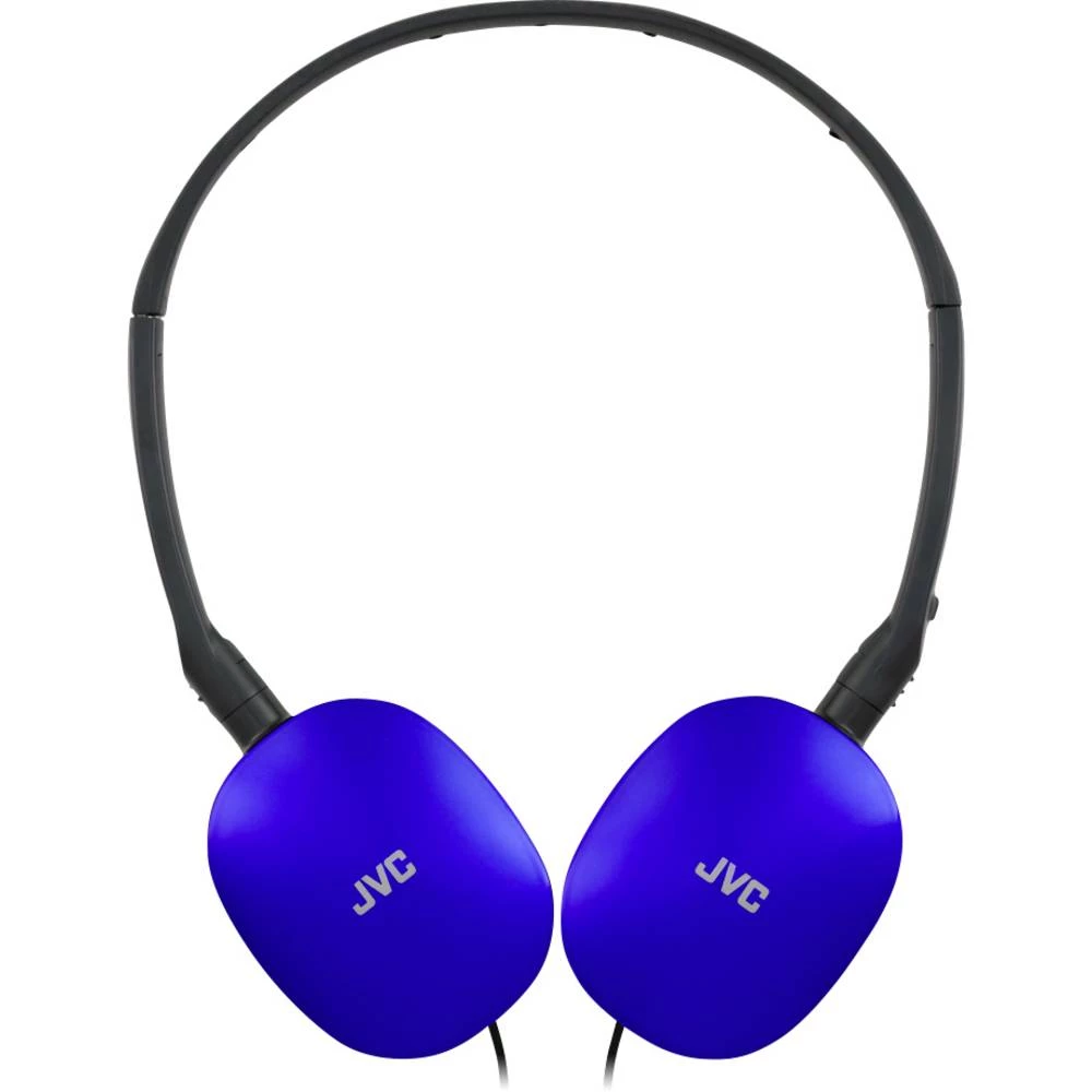 JVC HA-S160M-AU On Ear Headset žičani stereo plava boja sklopive, slušalice s mikrofonom HiFi slika