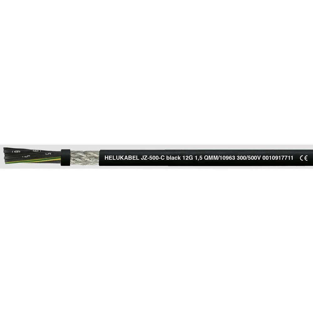 Helukabel JZ-500-C Black kontrolni vod 4 G 2.50 mm² crna 10968-1000 1000 m slika