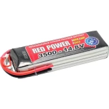 LiPo akumulatorski paket za modele 14.8 V 3500 mAh Broj ćelija: 4 25 C Red Power Softcase Otvoreni kraj kabela