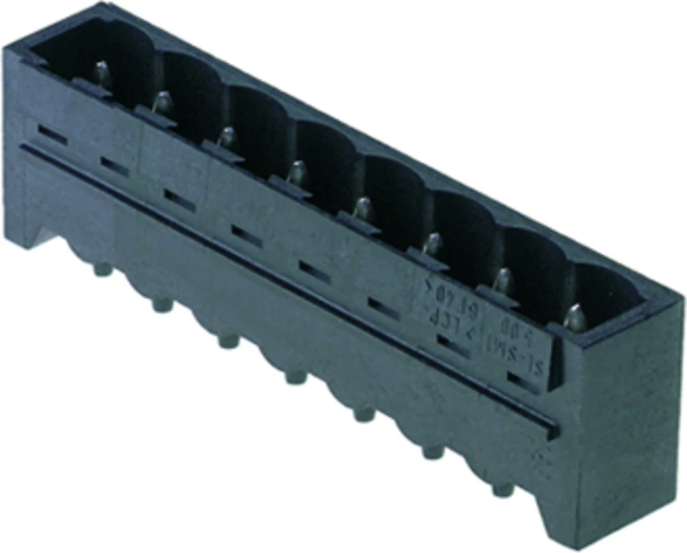 Utični konektor za tiskanu pločicu SL-SMT 5.08/05/180 1.5SN BK BX Weidmüller sadržaj: 50 komada slika