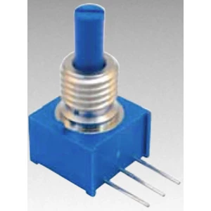 Vodljivi plastični potenciometar, 100 kΩ, 0,25 W, linearni, lemni pin, 3310C-001-104L Bourns provodni plastični potenciometar 0.25 W 100 kΩ 1 St. slika