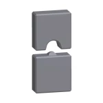 Spremnik za krimpanje Kabelske cipelice za stiskanje 50 mm² (max) Weidmüller ES EPG 45 DIN 50 1501370000