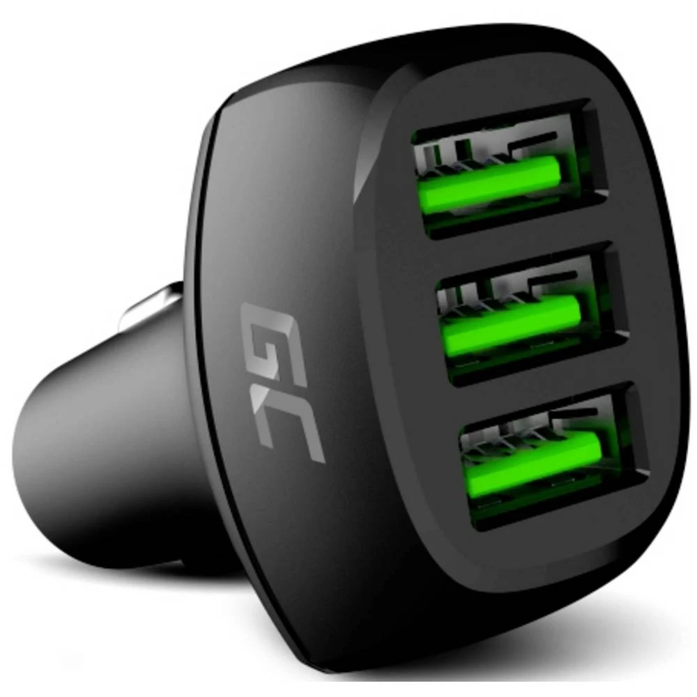Green Cell PowerRide CADGC01 USB punjač osobno vozilo, teretno vozilo Izlazna struja maks. 2400 mA 3 x USB slika