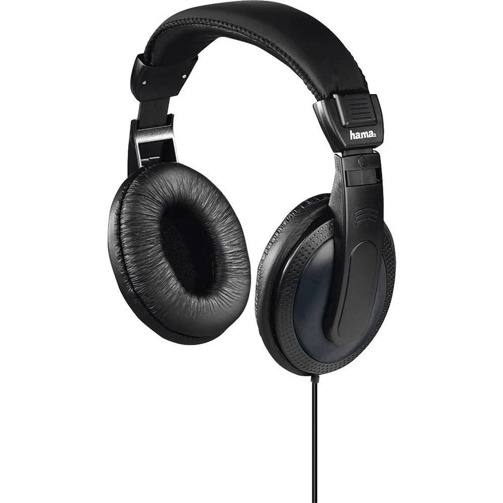 TV Naglavne slušalice Hama Basic4TV Preko ušiju Kontrola glasnoće Crna slika