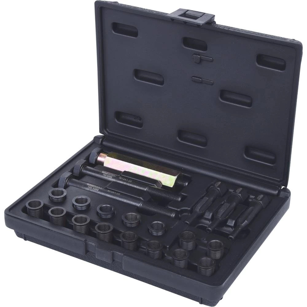 KS Tools 150.5060 THREADfix set za popravak M12x1.25 žarnice+svjećice, 21 kom slika