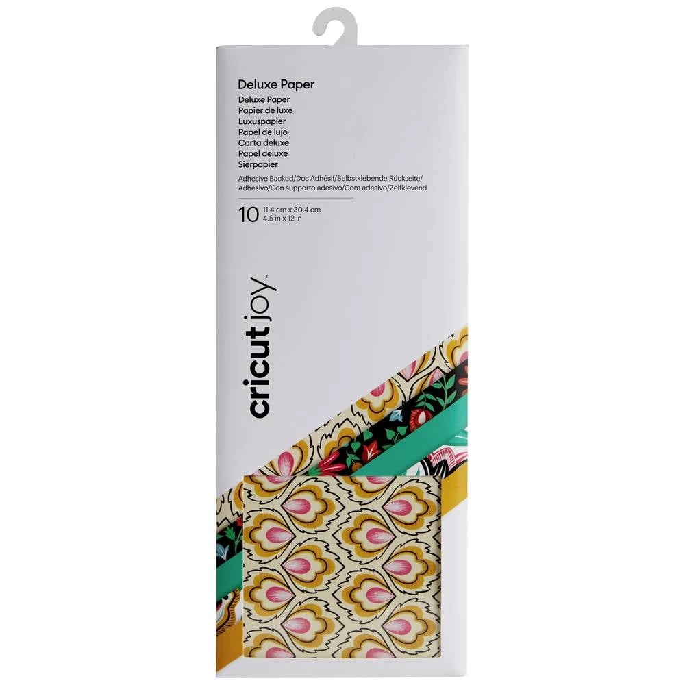 Cricut Joy™ luksuzni papir s ljepljivom podlogom, prema dizajnu Cricut Joy Adhesive Backed Deluxe Paper dizajnerski set slika