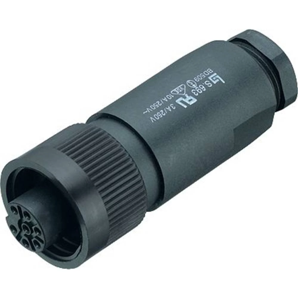 binder  99 4218 110 07-20  kabelska kutija  žženski konektor, ravni  Ukupan broj polova: 7 + PE  Serija (Okrugli utičn slika