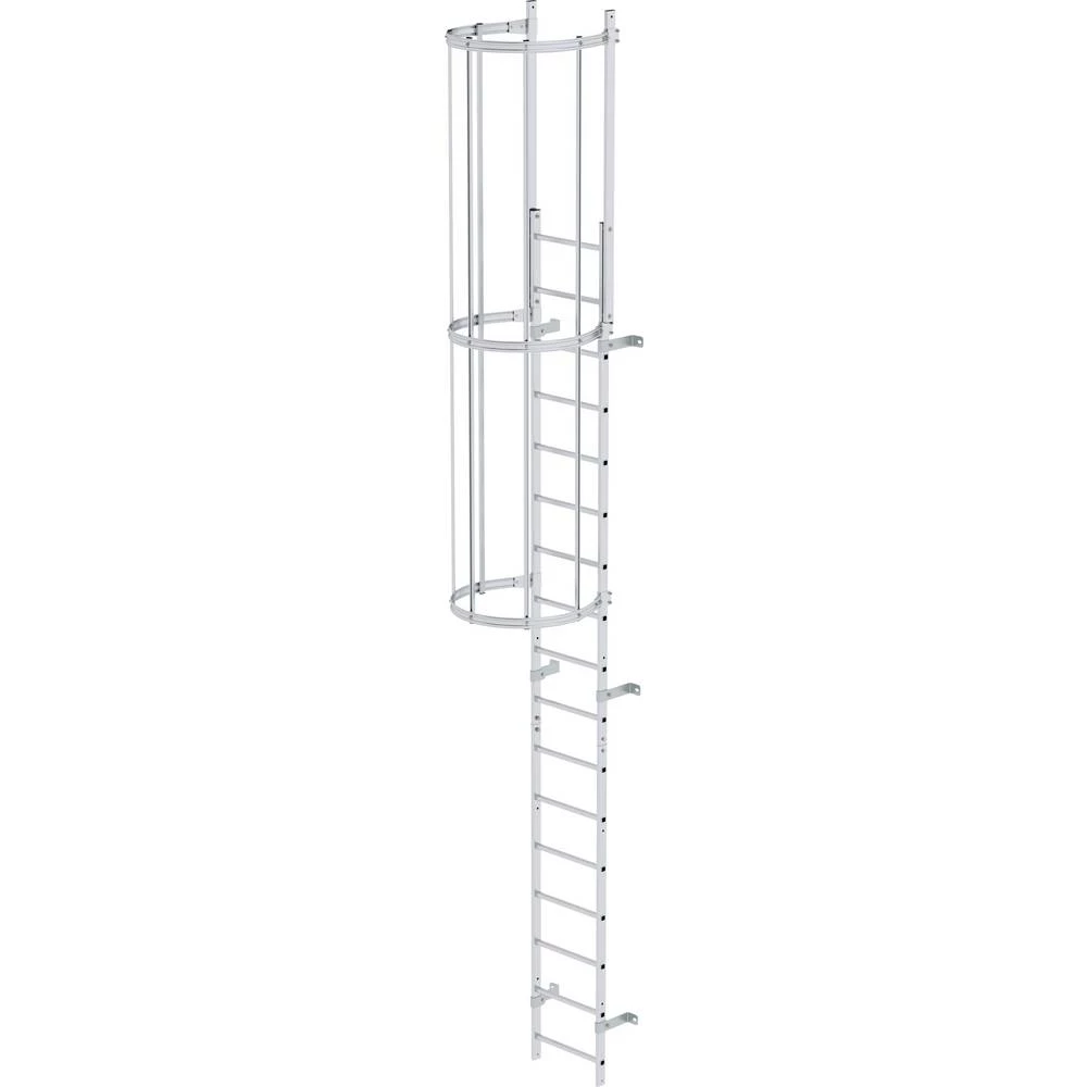 Günzburger Steigtechnik 510101 aluminij jednostupne ljestve montaža s alatom slika