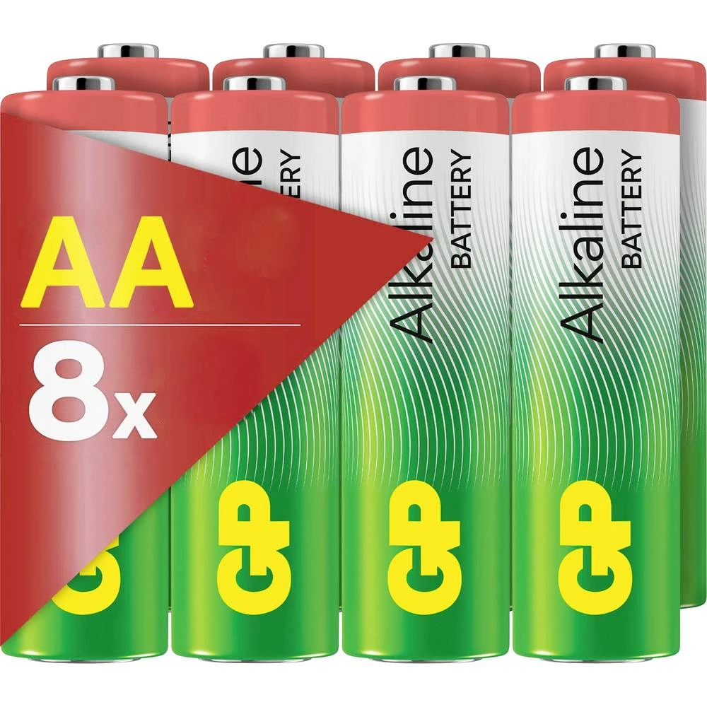 GP AA Batterie GP Alkaline 1,5V 8 Stück mignon (AA) baterija 1.5 V 8 kom. slika