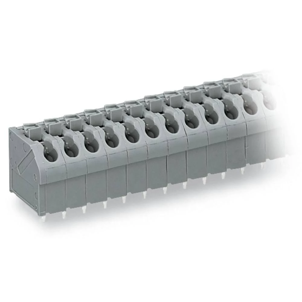WAGO 250-502/000-012 opružna blok spojka 1.00 mm² Broj polova (broj) 2 narančasta 400 kom. slika