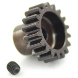 Mali zupčanik motora ArrowMax Tip modula: 1.0 Promjer bušotine: 5 mm Broj zubaca: 18 slika