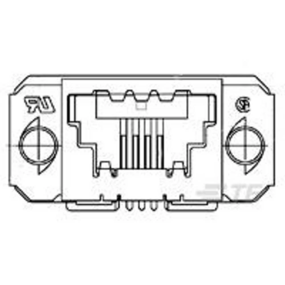 TE Connectivity Shielded Data LinkShielded Data Link 1-1761183-6 AMP slika