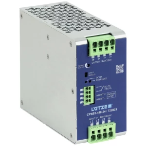 Lütze CPSB3-480-24 prekidač napajanja 24 V/DC 20 A 480 W Content 1 St. slika