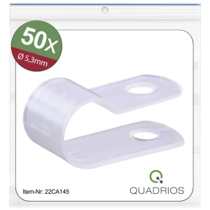 Quadrios 22CA145 montažna obujmica vijak 22CA145 Snop Ø, područje 5.3 mm (max)   prirodna 1 Set slika